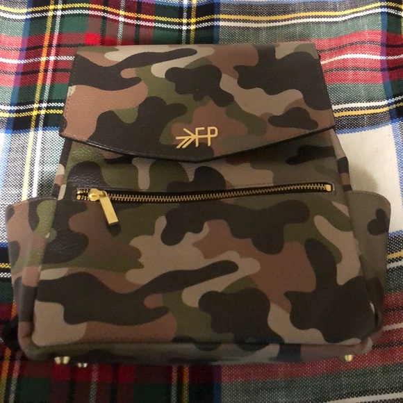 camo freshly picked diaper bag